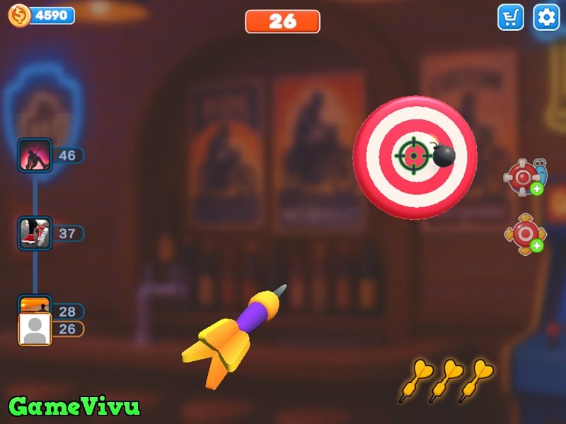 game Ném phi tiêu online game Ném phi tiêu online
