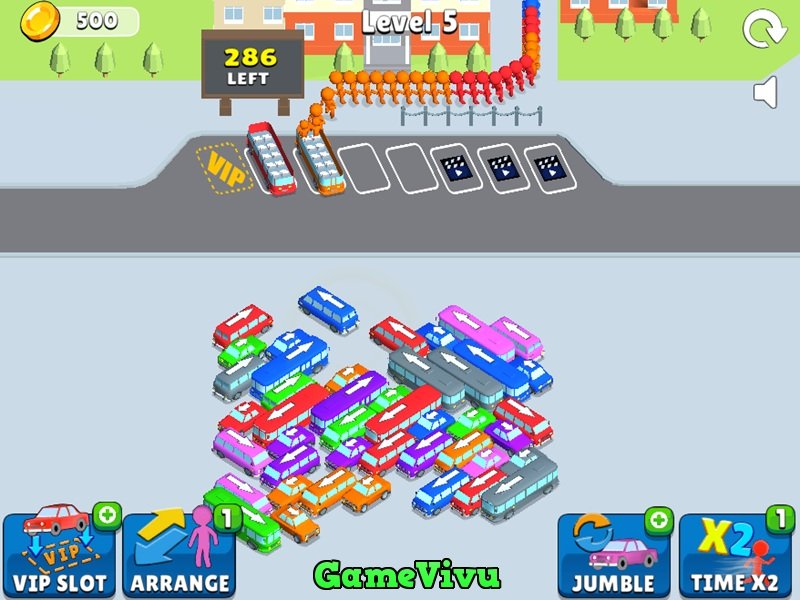 game Sắp xếp xe buýt online game Sắp xếp xe buýt online