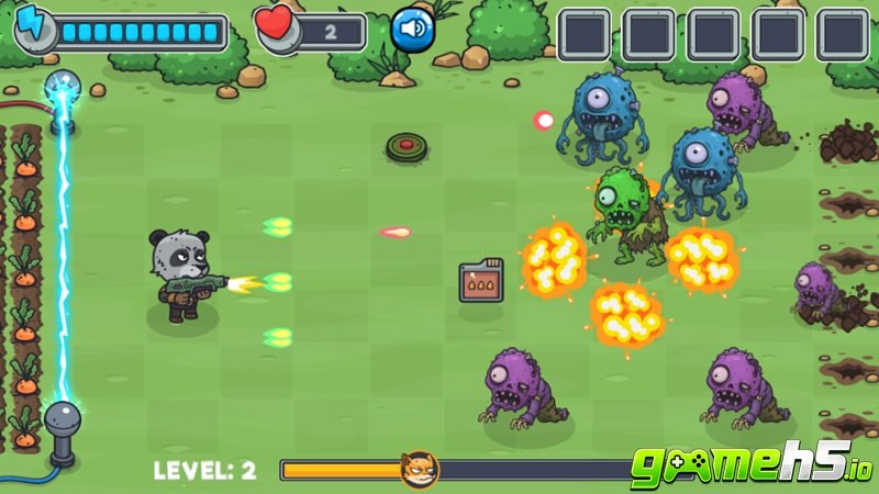 game Farm vs Zombies trên mobile pc game Farm vs Zombies trên mobile pc