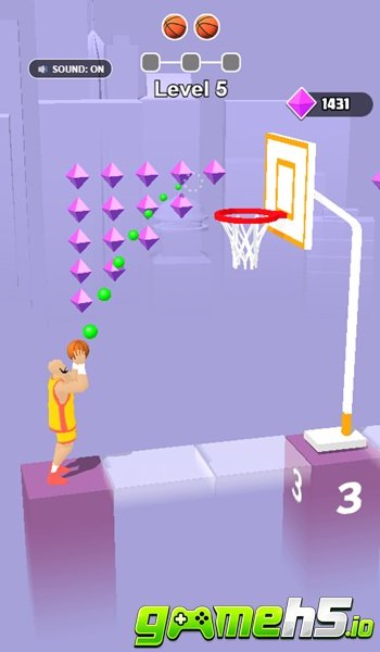 game Thiện xạ bóng rổ Precise Shooting game Thiện xạ bóng rổ Precise Shooting