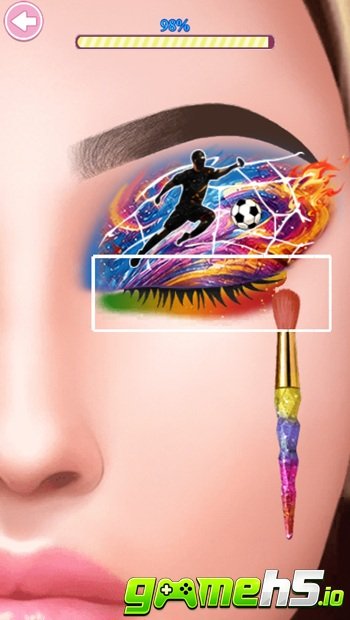 Game Vẽ mắt World Cup Eye Art Game Vẽ mắt World Cup Eye Art