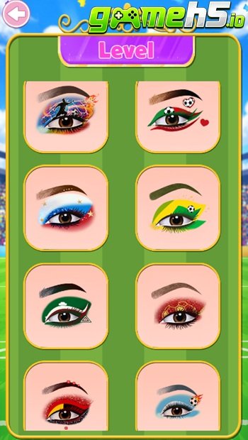 Game Vẽ mắt World Cup online Game Vẽ mắt World Cup online