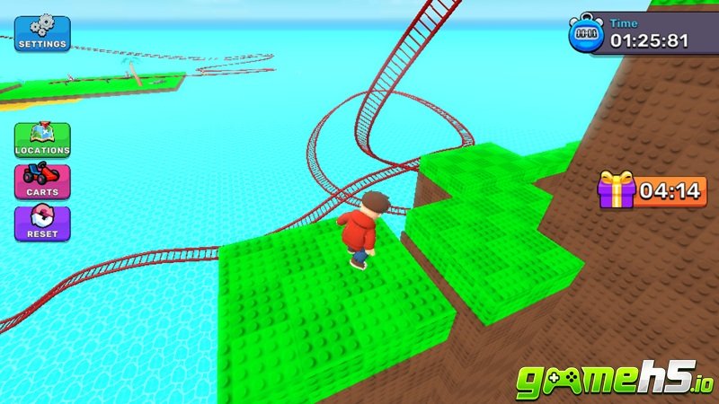 game Obby: Đường ray mạo hiểm Roblox game Obby: Đường ray mạo hiểm Roblox