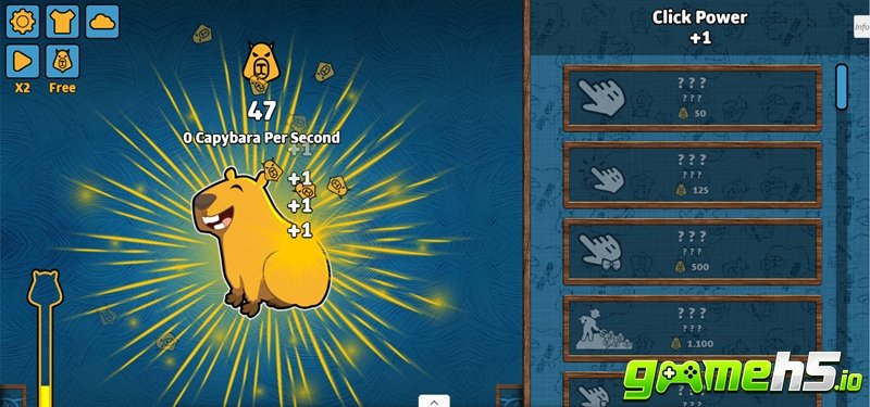 game Capybara Clicker online game Capybara Clicker online