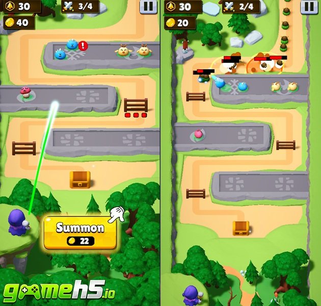 game Hợp nhất quái vật Lucky Clash game Hợp nhất quái vật Lucky Clash