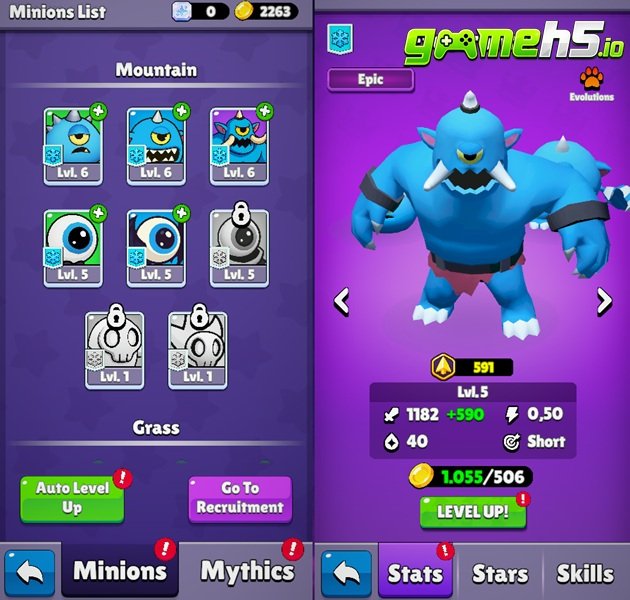 game Hợp nhất quái vật miễn phí game Hợp nhất quái vật miễn phí