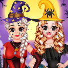Halloween của Elsa và Anna Halloween của Elsa và Anna